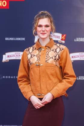 Premiere - Die Schule der magischen Tiere 4 - Lucy Hellenbrecht bei der Premiere zum Kinofilm Die Schule der magischen Tiere 4 im Zoo Palast am 19.09.2025 in Berlin. Copyright: xEventpressxKochanx