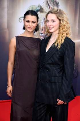 Tomomi Themann und Emilia Maier bei der Premiere des Kinofilms Die Schule der magischen Tiere 4 im Zoo Palast. Berlin, 19.09.2025