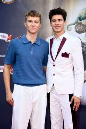 Leonard Conrads und Loris Sichrovsky bei der Premiere des Kinofilms Die Schule der magischen Tiere 4 im Zoo Palast. Berlin, 19.09.2025