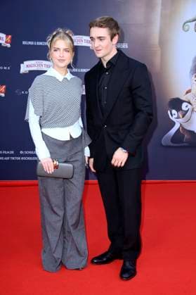 Emilia Pieske und Luis Vorbach bei der Premiere des Kinofilms Die Schule der magischen Tiere 4 im Zoo Palast. Berlin, 19.09.2025