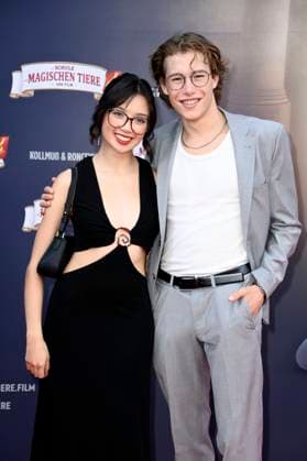 Purnima Grätz und Thilo Fridolin Matthes bei der Premiere des Kinofilms Die Schule der magischen Tiere 4 im Zoo Palast. Berlin, 19.09.2025