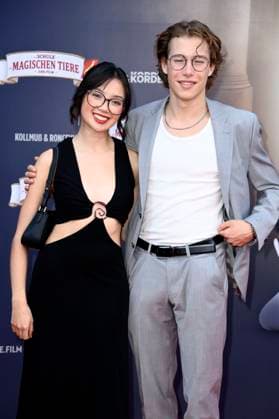 Purnima Grätz und Thilo Fridolin Matthes bei der Premiere des Kinofilms Die Schule der magischen Tiere 4 im Zoo Palast. Berlin, 19.09.2025