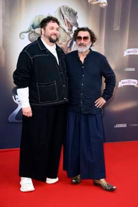 Daniel Zillmann und Heiko Pinkowski bei der Premiere des Kinofilms Die Schule der magischen Tiere 4 im Zoo Palast. Berlin, 19.09.2025