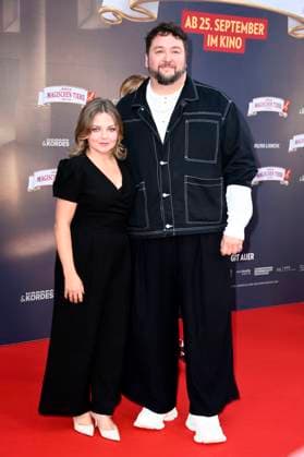 Annett Louisan und Daniel Zillmann bei der Premiere des Kinofilms Die Schule der magischen Tiere 4 im Zoo Palast. Berlin, 19.09.2025