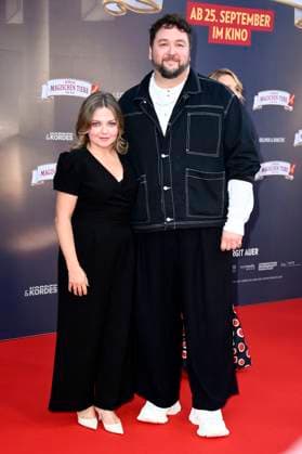 Annett Louisan und Daniel Zillmann bei der Premiere des Kinofilms Die Schule der magischen Tiere 4 im Zoo Palast. Berlin, 19.09.2025
