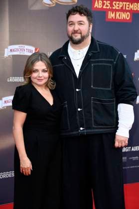 Annett Louisan und Daniel Zillmann bei der Premiere des Kinofilms Die Schule der magischen Tiere 4 im Zoo Palast. Berlin, 19.09.2025