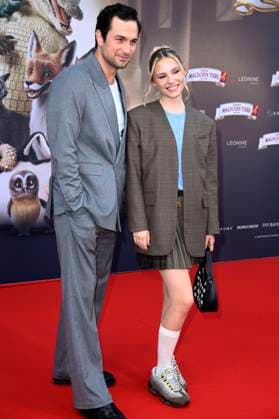 Samuel Schneider und Esther Graf bei der Premiere des Kinofilms Die Schule der magischen Tiere 4 im Zoo Palast. Berlin, 19.09.2025
