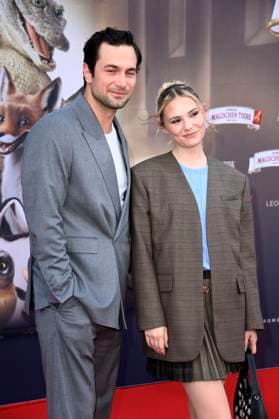 Samuel Schneider und Esther Graf bei der Premiere des Kinofilms Die Schule der magischen Tiere 4 im Zoo Palast. Berlin, 19.09.2025