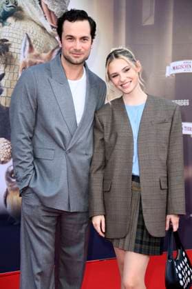 Samuel Schneider und Esther Graf bei der Premiere des Kinofilms Die Schule der magischen Tiere 4 im Zoo Palast. Berlin, 19.09.2025