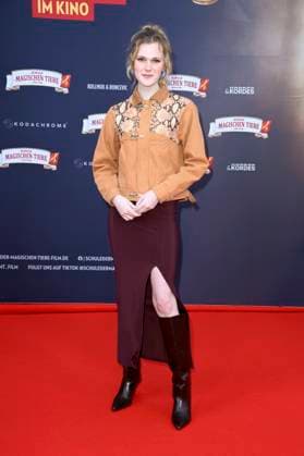 Lucy Engelbrecht bei der Premiere des Kinofilms Die Schule der magischen Tiere 4 im Zoo Palast. Berlin, 19.09.2025