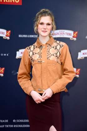 Lucy Engelbrecht bei der Premiere des Kinofilms Die Schule der magischen Tiere 4 im Zoo Palast. Berlin, 19.09.2025