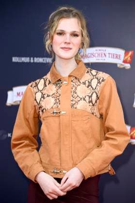 Lucy Engelbrecht bei der Premiere des Kinofilms Die Schule der magischen Tiere 4 im Zoo Palast. Berlin, 19.09.2025