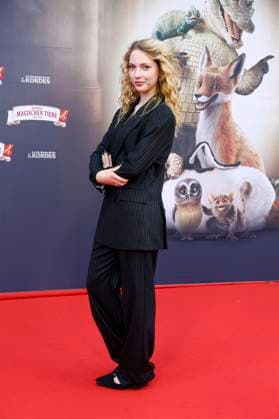 Emilia Maier bei der Premiere des Kinofilms Die Schule der magischen Tiere 4 im Zoo Palast. Berlin, 19.09.2025