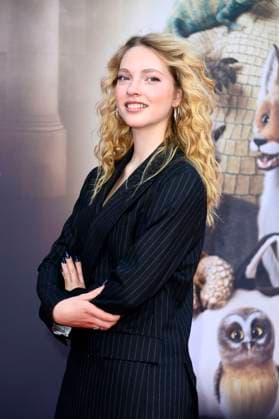Emilia Maier bei der Premiere des Kinofilms Die Schule der magischen Tiere 4 im Zoo Palast. Berlin, 19.09.2025
