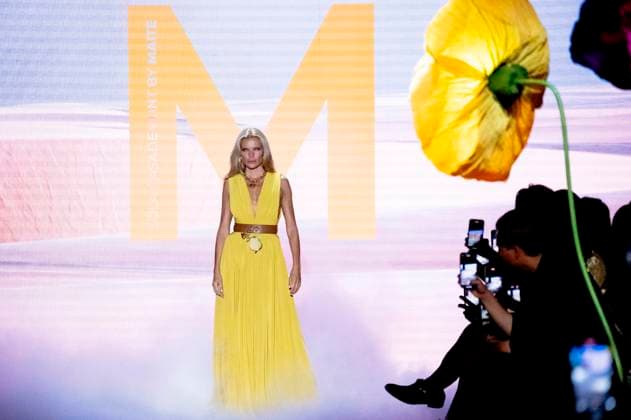 Esther Canadas bei der Lola Casademunt by Maite Fashion Show auf der Mercedes-Benz Fashion Week Madrid Spring Summer 2026 auf dem Messegelände Ifema. Madrid, 19.09.2025