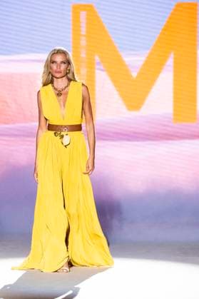Esther Canadas bei der Lola Casademunt by Maite Fashion Show auf der Mercedes-Benz Fashion Week Madrid Spring Summer 2026 auf dem Messegelände Ifema. Madrid, 19.09.2025