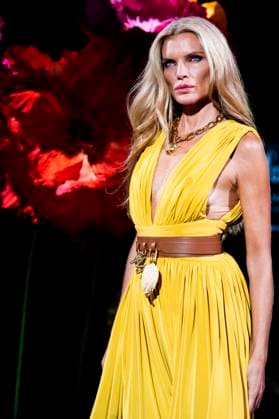 Esther Canadas bei der Lola Casademunt by Maite Fashion Show auf der Mercedes-Benz Fashion Week Madrid Spring Summer 2026 auf dem Messegelände Ifema. Madrid, 19.09.2025