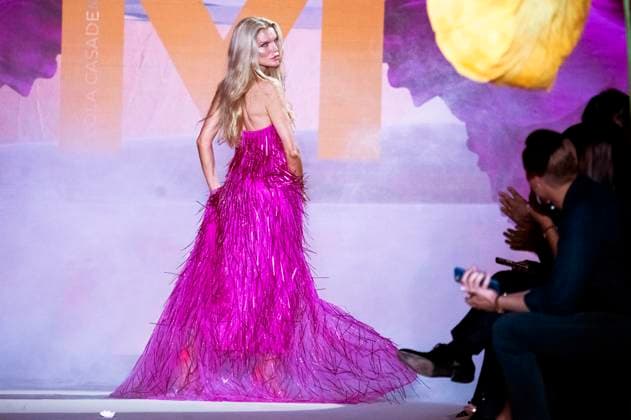 Esther Canadas bei der Lola Casademunt by Maite Fashion Show auf der Mercedes-Benz Fashion Week Madrid Spring Summer 2026 auf dem Messegelände Ifema. Madrid, 19.09.2025