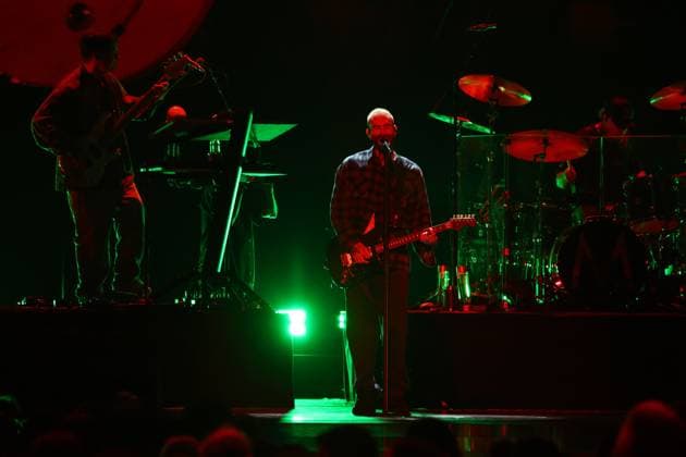 Adam Levine of Maroon 5 performs on stage during the iHeartRadio Music Festival Concerts at T-Mobile Arena in Las Vegas, Nevada on Friday, September 19, 2025.  LAV2025091924 JAMESxATOA