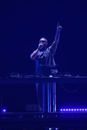 Diplo performs on stage during the iHeartRadio Music Festival Concerts at T-Mobile Arena in Las Vegas, Nevada on Friday, September 19, 2025.  LAV2025091930 JAMESxATOA