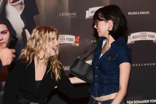 Emilia Pieske und Purnima Grätz bei der Premiere des Kinofilms Die Schule der magischen Tiere 4 im Astor Grand Cinema. Hannover, 20.09.2025