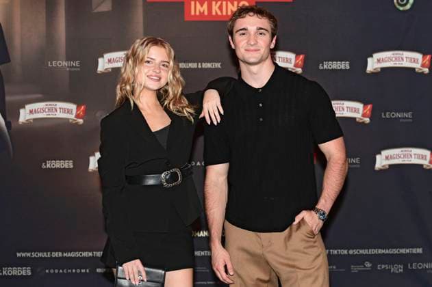 Emilia Pieske und Luis Vorbach bei der Premiere des Kinofilms Die Schule der magischen Tiere 4 im Astor Grand Cinema. Hannover, 20.09.2025