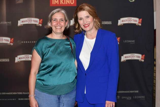 Petra Schleuning und Alexandra Kordes bei der Premiere des Kinofilms Die Schule der magischen Tiere 4 im Astor Grand Cinema. Hannover, 20.09.2025
