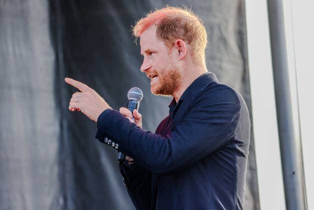 September 20, 2025, Santa Barbara, California, USA: Prince Harry, the Duke of Sussex, is as charming as ever as he graced the stage at One805 Live Concert at movie star Costner s Santa Barbara oceanfront estate in Summerland, CA, where Harry was about to give out the Heart of the Community AwardÃ¢â‚¬Â. One805.org is a multi-million-dollar fundraiser supporting mental health for Santa Barbara CountyÃ¢â‚¬â ¢s first responders. Santa Barbara USA - ZUMAk144 20250920_znp_k144_017 Copyright: xAmyxKatzx