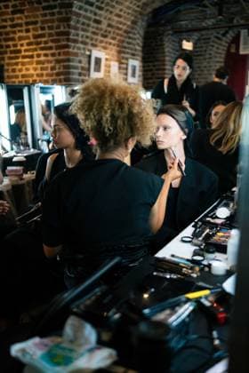 Richard Quinn - Runway - LFW September 2025 Backstage at the Richard Quinn show during London Fashion Week September 2025 at St John s Smith Square., Credit:Lounis Tiar Avalon United Kingdom, London  Copyright: xLounisxTiarx xAvalonx 1039087807