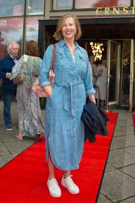 Petra Zieser bei der Premiere des Theaterstücks Miss Merkel - Mord in der Uckermark in der Komödie am Kurfürstendamm im Ernst-Reuter-Saal. Berlin, 21.09.2025