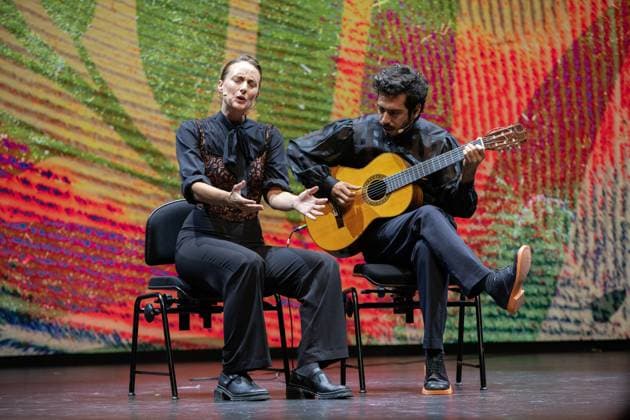 Ayuso presides over the presentation of the International Medal of the Arts and the Culture Awards 2025 of the regional government The musical duo Emilia and Pablo perform during the presentation of the International Medal of the Arts and the Culture Awards 2025 of the regional government, at the Teatro Auditorio San Lorenzo de El Escorial, on September 22, 2025, in San Lorenzo de El Escorial, Madrid Spain The presentation of the International Medal of the Arts and the Culture Awards 2025 of the Regional Government of Madrid is an institutional event that recognizes extraordinary careers and contributions to the cultural, artistic and creative life of the Community of Madrid and Spain, in different disciplines 22 SEPTEMBER 2025 Madrid Madr  Copyright: xRafaelxBastantex 6973969