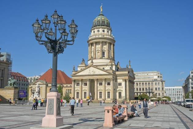 Französischer Dom, Gendarmenmarkt, Mitte, Berlin, Deutschland *** French Cathedral, Gendarmenmarkt, Mitte, Berlin, Germany