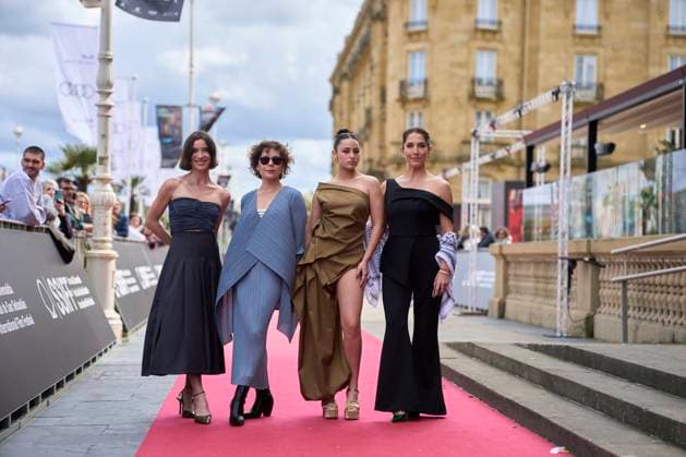 73rd San Sebastian - La Grazia Red Carpet Mariana Loyola, Nayra Ilic Garcia, Helen Mrugalski, Daniela Ramirez attended La Grazia Red Carpet during 73rd San Sebastian International Film Festival at Victoria Eugenia Theatre on September 22, 2025 in Donostia San Sebastian, Spain. Photo by ABACAPRESS.COM San Sebastian Spain  Copyright: xABACAx