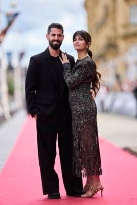 73rd San Sebastian - La Grazia Red Carpet Isco Alarcon, Sara Salamo attended La Grazia Red Carpet during 73rd San Sebastian International Film Festival at Victoria Eugenia Theatre on September 22, 2025 in Donostia San Sebastian, Spain. Photo by ABACAPRESS.COM San Sebastian Spain  Copyright: xABACAx