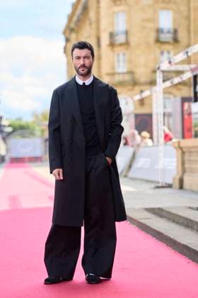 73rd San Sebastian - La Grazia Red Carpet Javier Rey attended La Grazia Red Carpet during 73rd San Sebastian International Film Festival at Victoria Eugenia Theatre on September 22, 2025 in Donostia San Sebastian, Spain. Photo by ABACAPRESS.COM San Sebastian Spain  Copyright: xABACAx