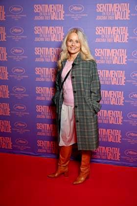 STOCKHOLM, SWEDEN 20250922 Helena af Sandeberg at the gala premiere of the film Sentimenta Value at the Skandia cinema STOCKHOLM SWEDEN x10050x  Copyright: xPontusxLundahl TTx GALAPREMIÄR SENTIMENTAL VALUE 04rsgEKFgpo
