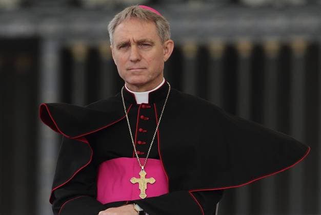 Pope Francis Wednesday General Audience - March 4 2015 March 1, 2015 - Vatican City State (Holy See) - Archibishop GEORG GAENSWEIN during the Pope Francis wednesday General Audience in St. Peter s Square at the Vatican. Copyright: xEvandroxInettix