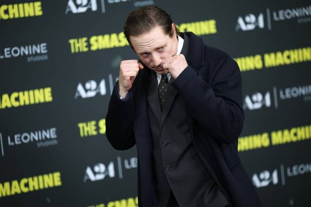 Premiere THE SMASHING MACHINE Zwischen Triumph und Abgrund Dwayne Johnson Emily Blunt Regisseur und Drehbuchautor Benny Safdie Deutschlandpremiere im Berliner Zoo Palast Kino von THE SMASHING MACHINE Zwischen Triumph und Abgrund