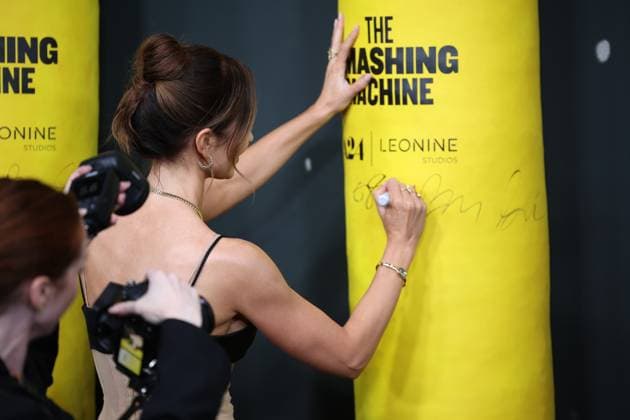 Premiere THE SMASHING MACHINE Zwischen Triumph und Abgrund Emily Blunt Deutschlandpremiere im Berliner Zoo Palast Kino von THE SMASHING MACHINE Zwischen Triumph und Abgrund