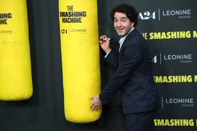 Premiere THE SMASHING MACHINE Zwischen Triumph und Abgrund Regisseur und Drehbuchautor Benny Safdie Deutschlandpremiere im Berliner Zoo Palast Kino von THE SMASHING MACHINE Zwischen Triumph und Abgrund
