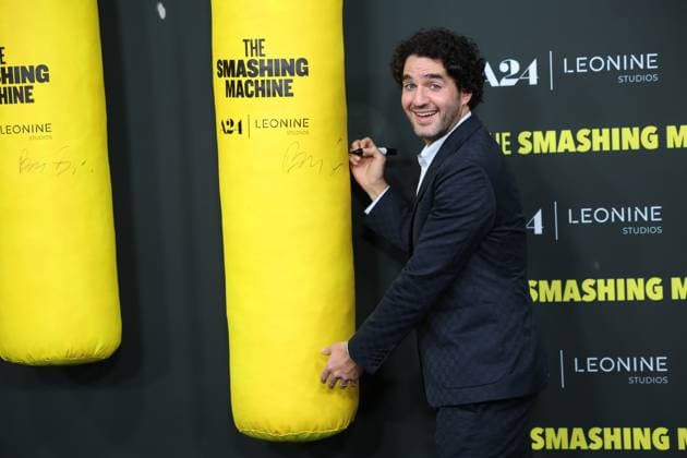 Premiere THE SMASHING MACHINE Zwischen Triumph und Abgrund Regisseur und Drehbuchautor Benny Safdie Deutschlandpremiere im Berliner Zoo Palast Kino von THE SMASHING MACHINE Zwischen Triumph und Abgrund