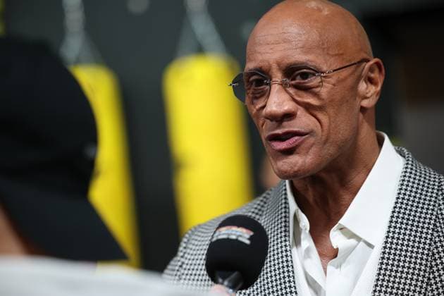 Premiere THE SMASHING MACHINE Zwischen Triumph und Abgrund Dwayne The Rock Johnson im Interview Deutschlandpremiere im Berliner Zoo Palast Kino von THE SMASHING MACHINE Zwischen Triumph und Abgrund