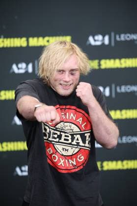 Premiere THE SMASHING MACHINE Zwischen Triumph und Abgrund FrÃ dÃ ric Vosgröne (@neanderthalbjj) DER NEANDERTALER Frederic Vosgroene Deutschlandpremiere im Berliner Zoo Palast Kino von THE SMASHING MACHINE Zwischen Triumph und Abgrund