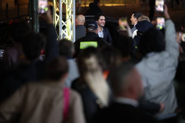 Premiere THE SMASHING MACHINE Zwischen Triumph und Abgrund Fans Dwayne Johnson Emily Blunt Regisseur und Drehbuchautor Benny Safdie Deutschlandpremiere im Berliner Zoo Palast Kino von THE SMASHING MACHINE Zwischen Triumph und Abgrund