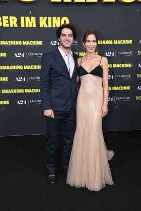 Benny Safdie und Emily Blunt attend The Smashing Machine premiere at Zoo Palast on September 22, 2025 in Berlin, Germany. The Smashing Machine Berlin Premiere on on September 22, 2025 in Berlin, Germany.