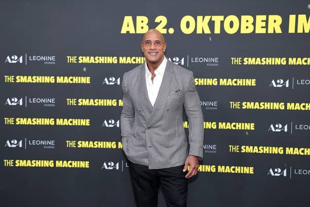 Dwayne Johnson attends The Smashing Machine premiere at Zoo Palast on September 22, 2025 in Berlin, Germany. The Smashing Machine Berlin Premiere on on September 22, 2025 in Berlin, Germany.
