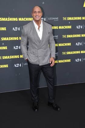 Dwayne Johnson attends The Smashing Machine premiere at Zoo Palast on September 22, 2025 in Berlin, Germany. The Smashing Machine Berlin Premiere on on September 22, 2025 in Berlin, Germany.