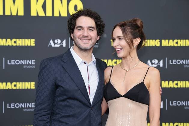 Benny Safdie und Emily Blunt bei der THE SMASHING MACHINE Film Premiere im Zoo Palast in Berlin am 22.09.2025 in Berlin The Smashing Machine Filmpremiere in Berlin