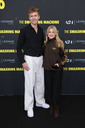Leonard Conrads und Emilia Pieske bei der THE SMASHING MACHINE Film Premiere im Zoo Palast in Berlin am 22.09.2025 in Berlin The Smashing Machine Filmpremiere in Berlin