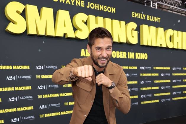 Moritz Leitner bei der THE SMASHING MACHINE Film Premiere im Zoo Palast in Berlin am 22.09.2025 in Berlin The Smashing Machine Filmpremiere in Berlin